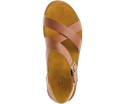 Sandalias Chacos Mujer Wayfarer Amarillo España WSAG13654